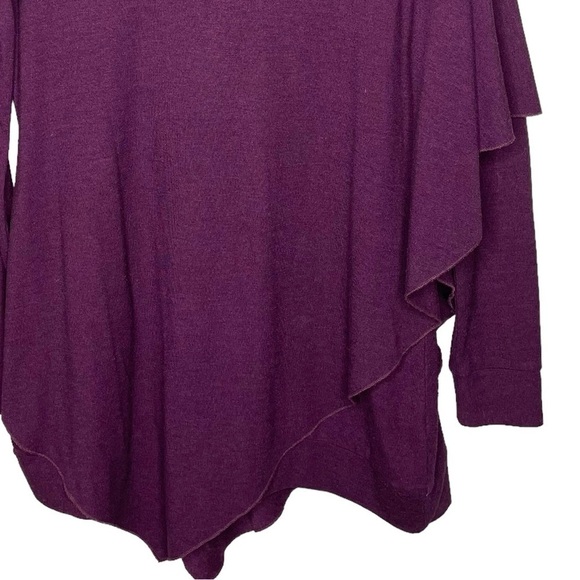 Soft Surroundings Madeline Tunic Asymmetrical Top Medium - Picture 9 of 13